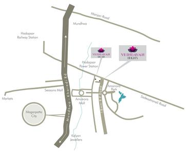 Project Image of 797.93 - 977.36 Sq.ft 2 BHK Apartment for buy in Kwality Vrindavan Heights Phase III