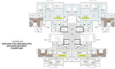 Project Image of 1064.0 - 3895.0 Sq.ft 3 BHK Apartment for buy in ANP Universe