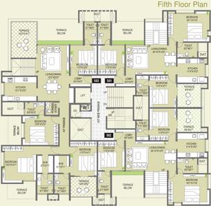 Project Image of 1700.0 - 2650.0 Sq.ft 3 BHK Apartment for buy in Rachana Yashprabha