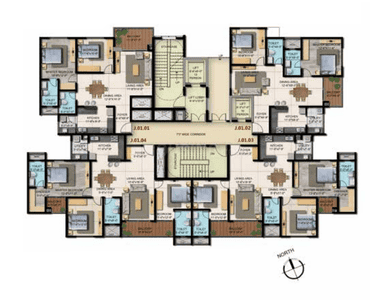 Project Image of 600.0 - 3150.0 Sq.ft 1 BHK Apartment for buy in Shriram Blue