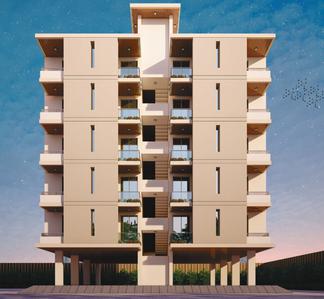 Shree Sai Aastha Residency Tower B Elevation 1