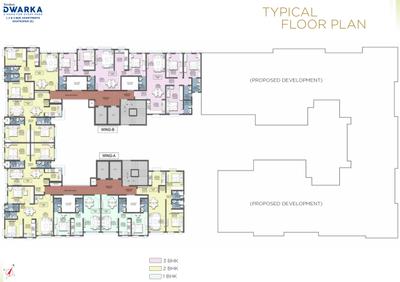 Project Image of 718.0 - 748.0 Sq.ft 2 BHK Apartment for buy in Terraform Dwarka Wing A