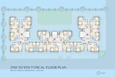 Project Image of 1350.0 - 1368.0 Sq.ft 2 BHK Apartment for buy in Vraj Vraj Vatika 4