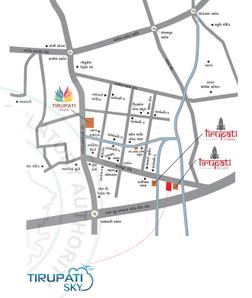 Project Image of 521.4 - 732.27 Sq.ft 2 BHK Apartment for buy in Radhe Tirupati Sky