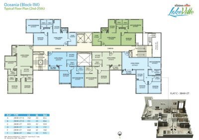Project Image of 518.0 - 1281.0 Sq.ft 2 BHK Apartment for buy in Siddha Eden Lakeville Phase I