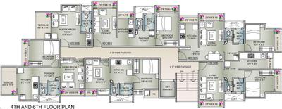 Project Image of 224.32 - 530.66 Sq.ft 1 RK Apartment for buy in Shree Sai Ashirwad
