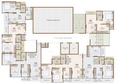 Shubh Bhimashankar Bhimashankar Cluster Plan for 11th Floor 1