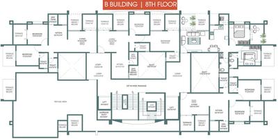 Project Image of 0.0 - 583.0 Sq.ft 2 BHK Apartment for buy in Muktaa Ram Srushti B