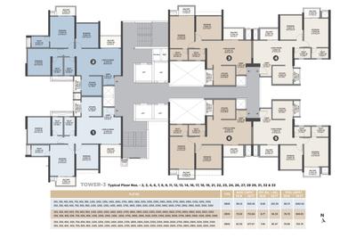 Project Image of 762.74 - 1794.46 Sq.ft 2 BHK Apartment for buy in Flamante By VTP Luxe Phase 1