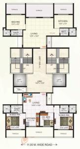 Project Image of 174.0 - 389.0 Sq.ft 1 BHK Apartment for buy in Payal Palace