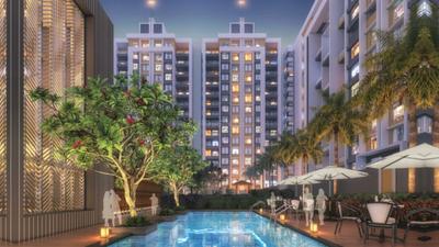 Project Image of 606.01 - 683.62 Sq.ft 2 BHK Apartment for buy in Achalare Spring Gardens Phase II