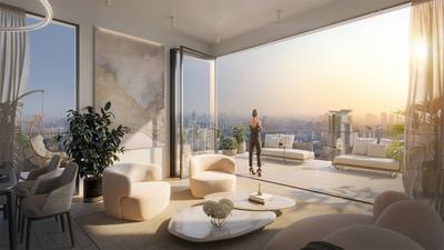 Smartworld Sky Arc Living Area 1