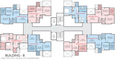 Project Image of 329.38 - 719.24 Sq.ft 1 BHK Apartment for buy in Adhya Radhakrishna