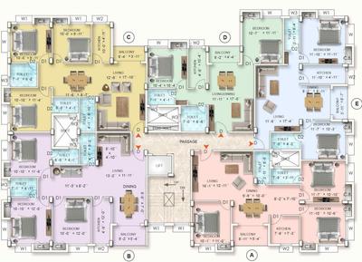 Project Image of 982.0 - 1342.0 Sq.ft 2 BHK Apartment for buy in Eden Luxuria
