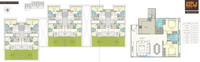 Project Image of 1171.0 - 2796.0 Sq.ft 2 BHK Apartment for buy in Shree Balaji Wind