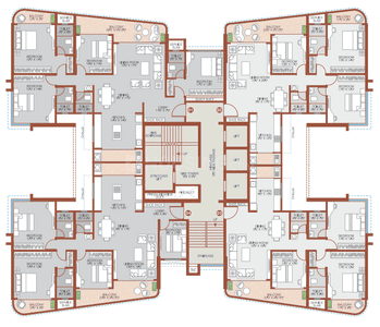 Project Image of 1248.0 - 1727.0 Sq.ft 3 BHK Apartment for buy in Royal Morya Skydale