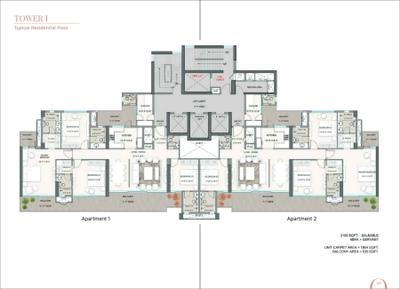 Project Image of 3100.0 - 5410.0 Sq.ft 4 BHK Apartment for buy in Navraj The Marq