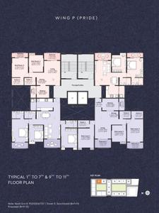 Project Image of 1450 Sq.ft 3 BHK Apartment / Flat for sale in Dhanori for Rs. 14500000