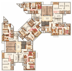 Project Image of 638.3 - 981.67 Sq.ft 2 BHK Apartment for buy in Kumar Palmspring Towers