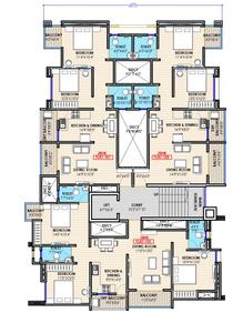 Project Image of 628.07 - 787.49 Sq.ft 2 BHK Apartment for buy in Prisma L Building C