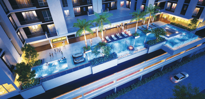 Project Image of 645.83 - 1065.63 Sq.ft 2 BHK Apartment for buy in Oceania Unimark Riviera Phase III