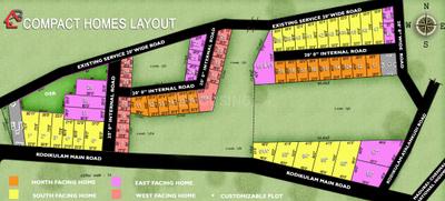 Project Image of 560.0 - 760.0 Sq.ft 1 BHK Villa for buy in ANNAMALAIYAR AB Compact Homes