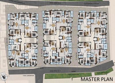 Project Image of 813.0 - 1328.0 Sq.ft 2 BHK Apartment for buy in SK Royal Saroj Apartment
