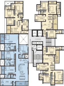 Project Image of 1032.69 - 2103.59 Sq.ft 3 BHK Apartment for buy in Basil Mount Lords Wing A