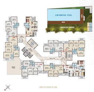 Project Image of 664.03 - 2042.45 Sq.ft 2 BHK Apartment for buy in Neels West Wind