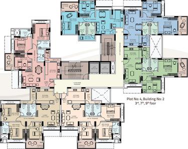 Project Image of 618.28 - 856.59 Sq.ft 2 BHK Apartment for buy in Shree Siddhi Heights