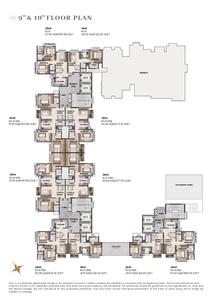 Project Image of 641.0 - 873.82 Sq.ft 2 BHK Apartment for buy in Neelyog Aarana