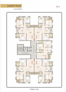 Project Image of 643.68 - 898.25 Sq.ft 2 BHK Apartment for buy in Labh Adinath Bliss
