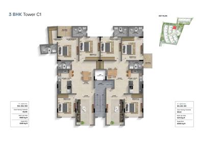 Project Image of 1578.0 - 3680.0 Sq.ft 2 BHK Apartment for buy in Saipoorna Ramara