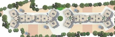Kumar Palmcrest A4 Building Layout Plan 1