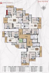 Project Image of 1090.0 - 1560.0 Sq.ft 2 BHK Apartment for buy in Eden Chandramani Heights