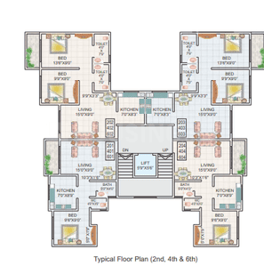 Project Image of 660.04 - 1199.96 Sq.ft 1 BHK Apartment for buy in Kaul Heritage City