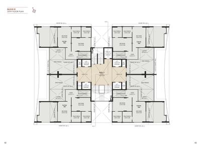 Project Image of 1363.68 - 3033.27 Sq.ft 3 BHK Apartment for buy in The Sparkle