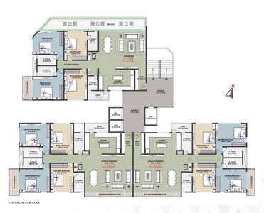Project Image of 1984.76 - 1998.64 Sq.ft 4 BHK Apartment for buy in DMD Paccific Phase 1