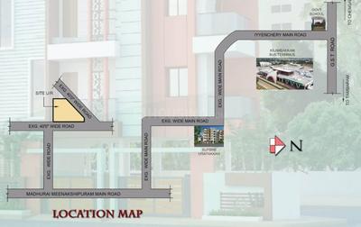 Sabhari Shaastha Apartment Location Plan 1