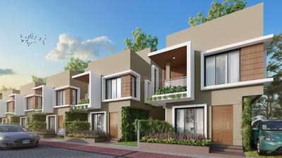 Project Image of 1011.0 - 1161.0 Sq.ft 3 BHK Villa for buy in Aryan E Villas Phase II