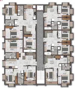 Project Image of 390.0 - 645.0 Sq.ft 1 BHK Apartment for buy in Karal Babylon