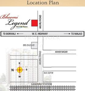 Project Image of 613.0 - 1140.0 Sq.ft 1 BHK Apartment for buy in Bhoomi Legend
