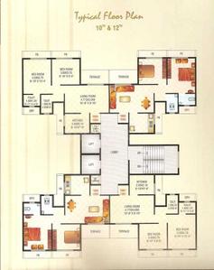 Project Image of 977.0 - 1076.0 Sq.ft 2 BHK Apartment for buy in Raj Heights