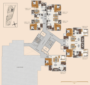 Project Image of 615.0 - 1533.0 Sq.ft 1 BHK Apartment for buy in Skylark Royaume