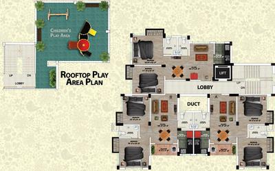 Project Image of 853.0 - 980.0 Sq.ft 2 BHK Apartment for buy in Essquare Parnashree Phase II