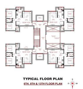 Project Image of 600.73 - 882.43 Sq.ft 2 BHK Apartment for buy in Maan Crystal Heaven Wing E F G H