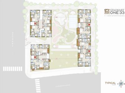 Project Image of 1151.0 - 3163.0 Sq.ft 3 BHK Apartment for buy in Stalwart One 33