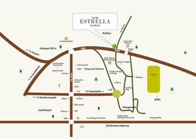 Project Image of 3305.0 - 3691.0 Sq.ft 3 BHK Villa for buy in Gem Estrella Kuber