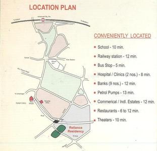 Project Image of 650.0 - 1287.0 Sq.ft 1 BHK Apartment for buy in Reliance Residency