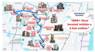 Project Image of 0.0 - 1100.0 Sq.ft 2 BHK Apartment for buy in Anugragha SS Paradise